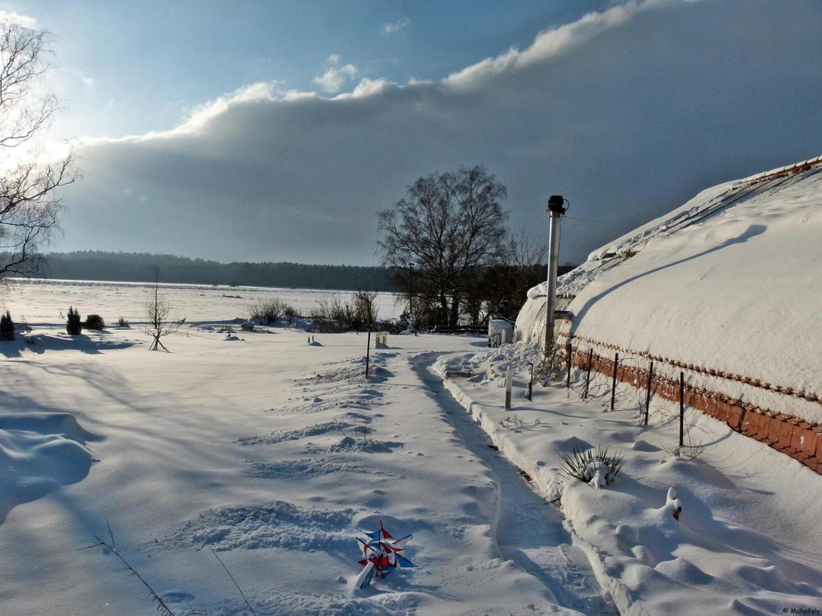 "Balmgarten" Im Naturpark Usedom, Bio Solarhaus Mit Grossem Garten Eksteriør billede