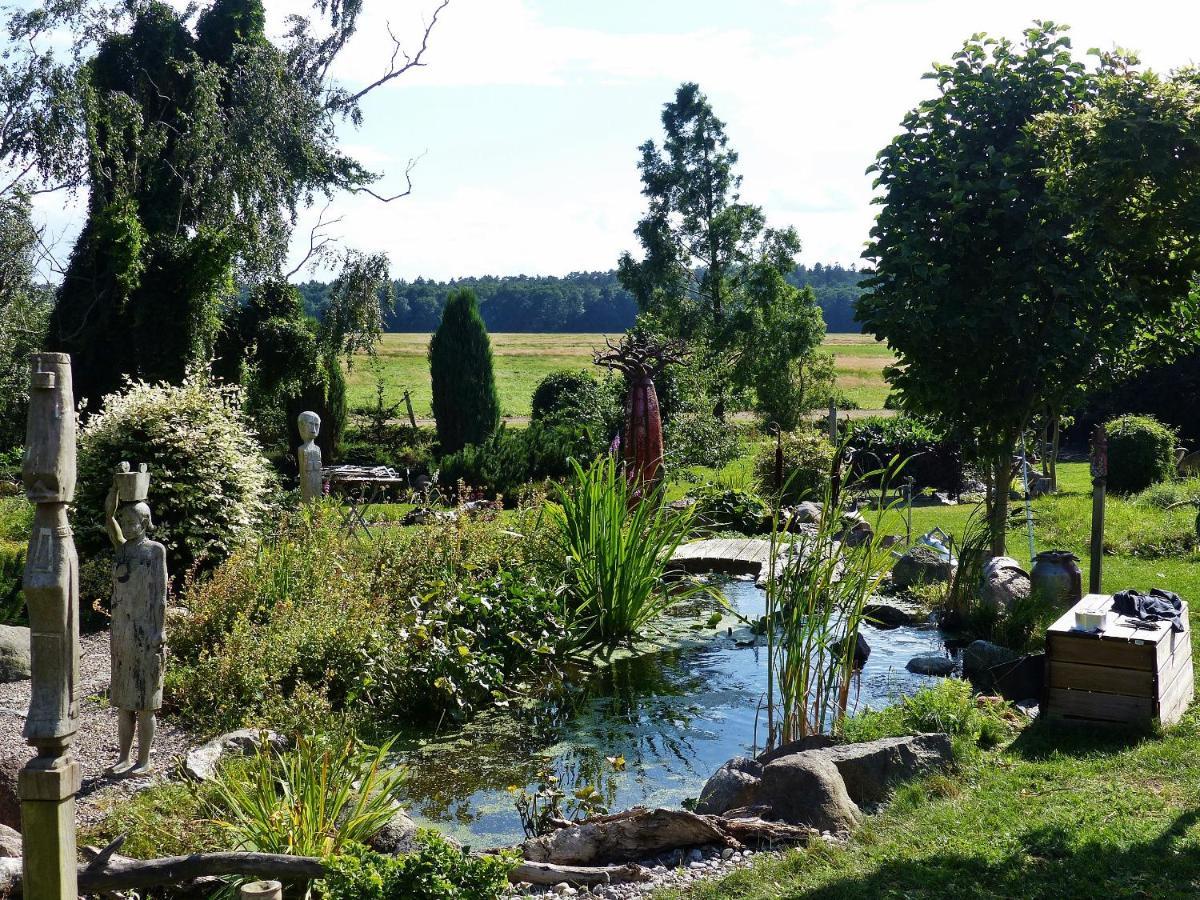 "Balmgarten" Im Naturpark Usedom, Bio Solarhaus Mit Grossem Garten Eksteriør billede